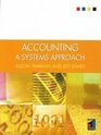 Accounting A Systems Approach