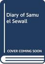 Diary of Samuel Sewall