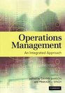 Operations Management An Integrated Approach