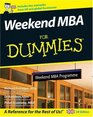 Weekend MBA for Dummies