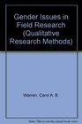 Gender Issues in Field Research