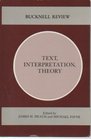 Text Interpretation Theory Bucknell Review No 2