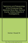 Taphonomy and Paleoecology of the Christensen Bog Mastodon Bone Bed Hancock County Indiana