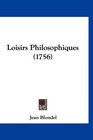 Loisirs Philosophiques