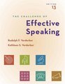 Thomson Advantage Books The Challenge of Effective Speaking