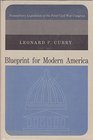 Blueprint for Modern America NonMilitary Legislation of the First Civil War Congress
