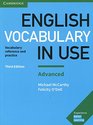 English Vocabulary in Use Advanced Book with Answers Vocabulary Reference and Practice