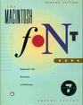 The Macintosh Font Book
