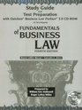 Study Guide and Test Preparation With Quicken Business Law Partner 30 CdRom to Accompany Fundamentals of Business Law