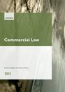 Commercial Law 2012