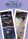 Twelve Monet Bookmarks