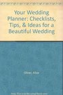 Your Wedding Planner Checklists Tips  Ideas for a Beautiful Wedding