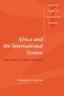 Africa and the International System  The Politics of State Survival