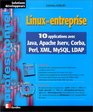 Linux en entreprise 10 applications avec Java Apache Jserv Corba Perl XML MySQL LADP