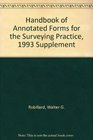 Handbook of Annotated Forms for the Surveying Practice 1993 Supplement