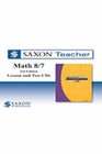 Saxon Math 8/7 Test CD