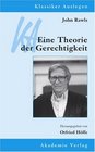 John Rawls Eine Theorie der Gerechtigkeit