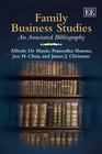 Family Business Studies An Annotated Bibliography