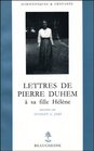 Lettres de Pierre Duhem a sa fille Helene