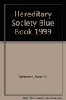 1999 Hereditary Society Blue Book