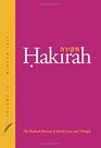 Hakirah The Flatbush Journal of Jewish Law and Thought