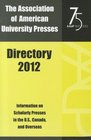 Association of American University Presses Directory 2012