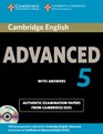 Cambridge English Advanced 5 Selfstudy Pack  Authentic Examination Papers from Cambridge ESOL