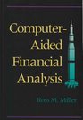 ComputerAided Financial Analysis