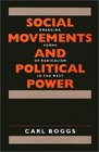 Social Movements and Political Power Emerging Forms of Radicalism in the West