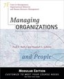 Managing Organizations and People Modular Version