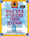 What Your Sixth Grader Needs to Know  Fundamentals of a Good SixthGrade Education