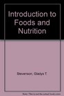 Introduction to Foods and Nutrition