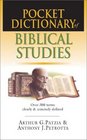 Pocket Dictionary of Biblical Studies