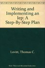 Writing and Implementing an Iep A StepByStep Plan