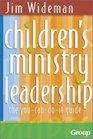 Children's Ministry Leadership The YouCanDoIt Guide