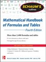 Schaum's Outline of Mathematical Handbook of Formulas and Tables 4th Edition