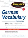 Schaum's Outline of German Vocabulary 3ed