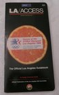 1984 Olympic access Los Angeles Olympic Games  TV viewer's guide