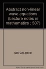 Abstract nonlinear wave equations