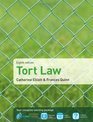 Tort Law Uk Edition
