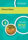 20152016 Basic and Clinical Science Course  Section 3 Clinical Optics