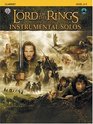 Lord of the Rings Instrumental Solos Clarinet