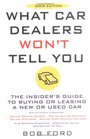 What Car Dealers Won't Tell You  Revised Edition