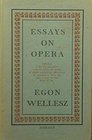 Essays on Opera