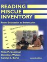 Reading Miscue Inventory From Evaluation to Instruction