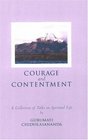 Courage and Contentment  A Collection of Talks on the Spiritual Life