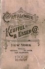 Catalogue Of Keuffel And Esser 1900 Reprint