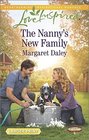 The Nanny's New Family (Caring Canines, Bk 4) (Love Inspired, No 932) (Larger Print)