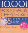 10001 Food Facts Chefs' Secrets  Household Hints