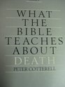 What the Bible teaches about death